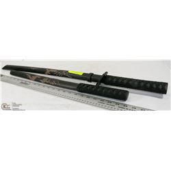 BUDK EXCLUSIVE 2-PIECE SAMURAI WARRIOR WOOD SWORD