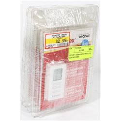 LOT OF 5 THERMOSTAT WIRELESS CONTROLLERS.