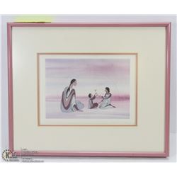 FRAMED COLOR PRINT BY MAXINE NOEL TITLED