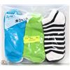 Image 1 : 9PK LADIES ANKLE SOCKS