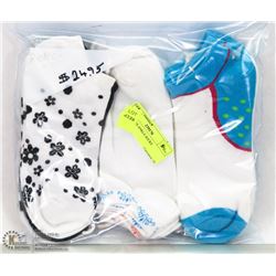 9PK LADIES ANKLE SOCKS