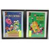 Image 1 : TWO FRAMED VINTAGE DISNEY COMICS 30 CENT ERA