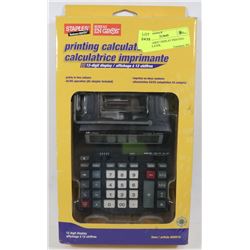 NEW 12-DIGIT DISPLAY PRINTING CALCULATOR,