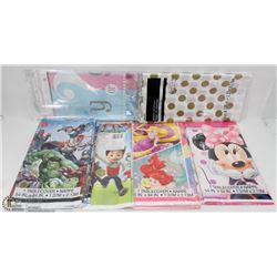 LOT OF 15 ASSORTED NEW TABLECLOTHS, MOSTLY