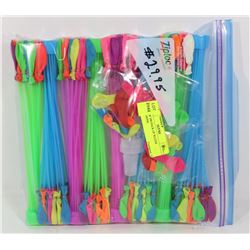 LOT OF 296 PACK OF WATER BALLOONS