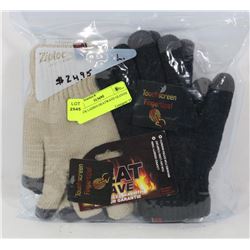 2 PACK LADIES HEATWAVE GLOVES