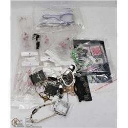 BAG OF ASSORTED FASHION JEWELRY-MOSTLY NECKLACES