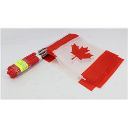 5 PACK OF EXTENDABLE CANADA FLAGS