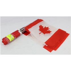 5 PACK OF EXTENDABLE CANADA FLAGS