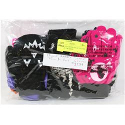 12 PACK OF CHILDS MAGIC GLOVES GLOW IN THE DARK