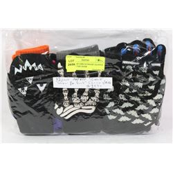 12 PACK OF CHILDS MAGIC GLOVES GLOW IN THE DARK