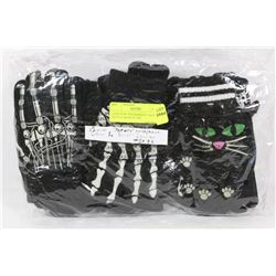 12 PACK OF YOUTH/ADULT MAGIC GLOVES GLOW IN THE