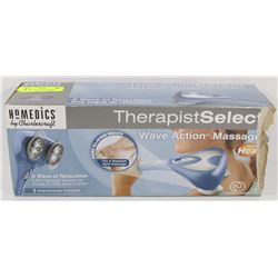 HOMEDICS THERAPIST SELECT WAVE ACTION MASSAGER W/