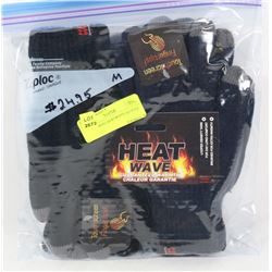2 PACK MENS HEATWAVE GLOVES