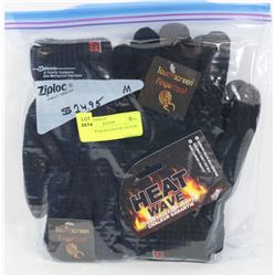 2 PACK MENS HEATWAVE GLOVES
