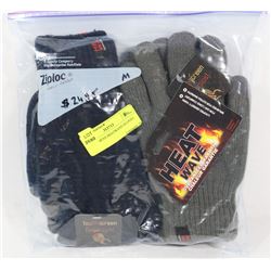 2 PACK MENS HEATWAVE GLOVES