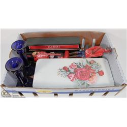 FLAT OF COLLECTIBLES.