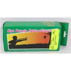 HIGH VELOCITY FOLDING SLINGSHOT