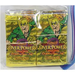 LOT OF 26 UNOPENED MARVEL OVERPOWER COLLECTOR
