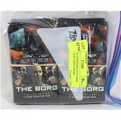 LOT OF 25 UNOPENED STAR TREK COLLECTOR CARDS PACKS