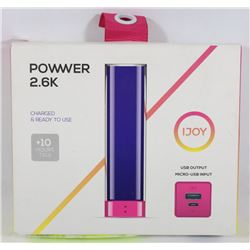 NEW IJOY 2600 MAH POWER BANK