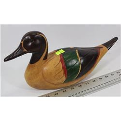 VINTAGE PAINTED WOOD DUCK