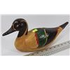 Image 1 : VINTAGE PAINTED WOOD DUCK