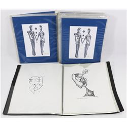 32 SIGNED & NUMBERED PRINTS BY ARTIST IAN LANG &