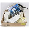 Image 1 : BOX OF MISC SUPPLIES