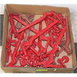 TRAY OF CHAIN BOOMERS