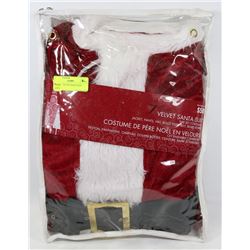 NEW 7PC VELVET SANTA SUIT