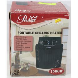 NEW PRESTIGE PORTABLE CERAMIC