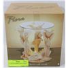 Image 1 : FLORA OIL BURNER WITH CANDLE
