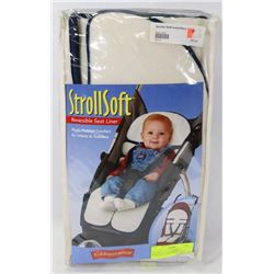 UNUSED KIDDOPOTAMUS STROLLSOFT REVERSIBLE SEAT