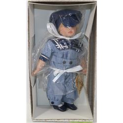 GUNZEL KIDS "ZACK" PORCELAIN DOLL FROM THE
