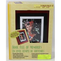 HAND CRAFTED CONSTRUCTION "BOOK FULL OF MEMORIES