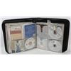 BINDER WITH 12 PAGES OF CD'S