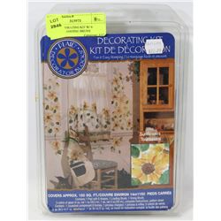 HOME DECORATING KIT W/ 6 SHAPES, 1 LOADING BRUSH