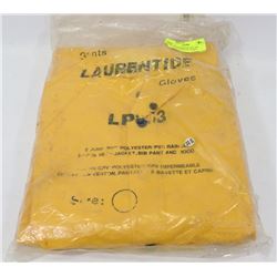 GANTS LAURENTIDE SIZE XXL RAINSUIT COMES W/ JACKET