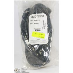 PAIR OF ICE GRIPS OVERSHOES SIZE MEDIUM