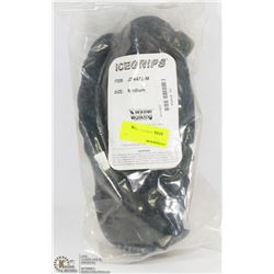 PAIR OF ICE GRIPS OVERSHOES SIZE MEDIUM