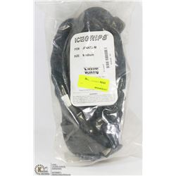 PAIR OF ICE GRIPS OVERSHOES SIZE MEDIUM