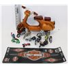 Image 1 : HARLEY/MOTORCYCLE COLLECTION, WOOD AND DIE CAST