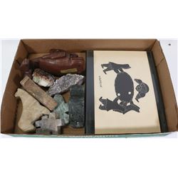 1950/60 OHOVELOK STONE PRINT WITH INUIT STONE