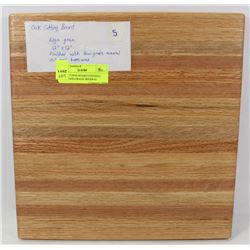 OAK CUTTING BOARD FINISHED WITH FOOD GRADE MINERAL