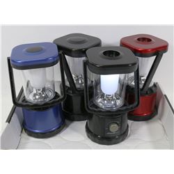 LOT OF 4 EDDIE BAUER 100 LUMEN CAMP LANTERNS