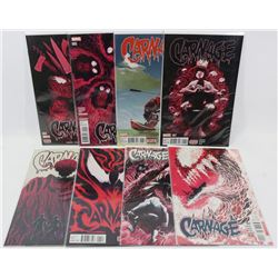 COLLECTION OF CARNAGE COMIC BOOKS