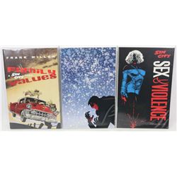 SET OF #1 SIN CITY COMICS FROM FRANK MILLER