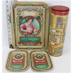 LOT OF 3 TRAYS INCLUDING, WATKINS, SPAGHETTI  AND