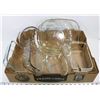 Image 1 : LOT OF 9 PYREX & KGG GLASS COOKING / BAKEWARE
